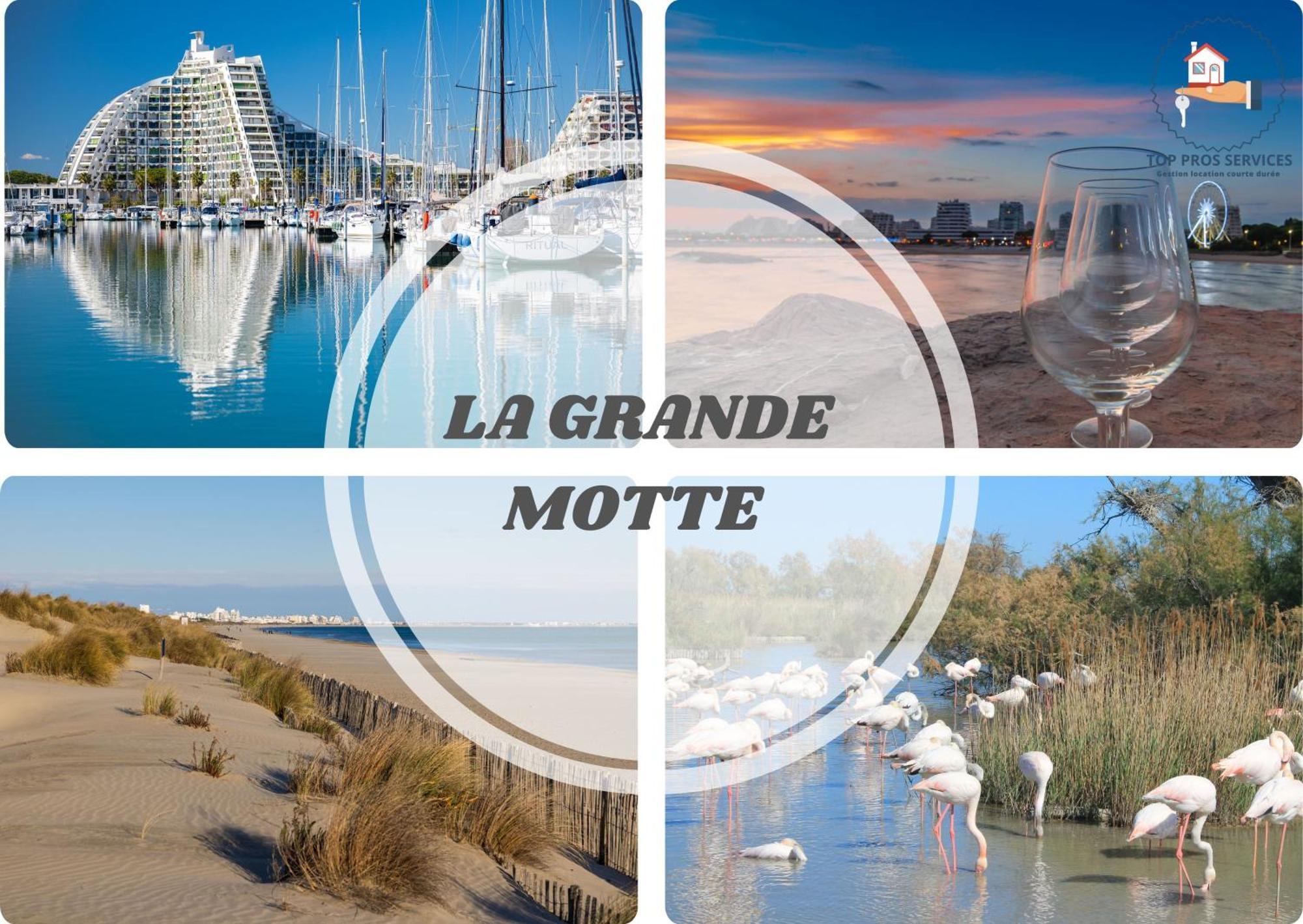 VILLA SUNNY BEACH CLIM ACCES PLAGE PARKING FAMILLE - CoHôteConciergerie La Grande Motte Extérieur photo
